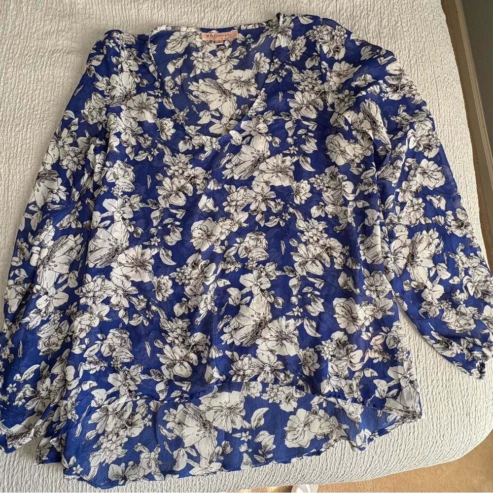 Philosophy Floral Blouse